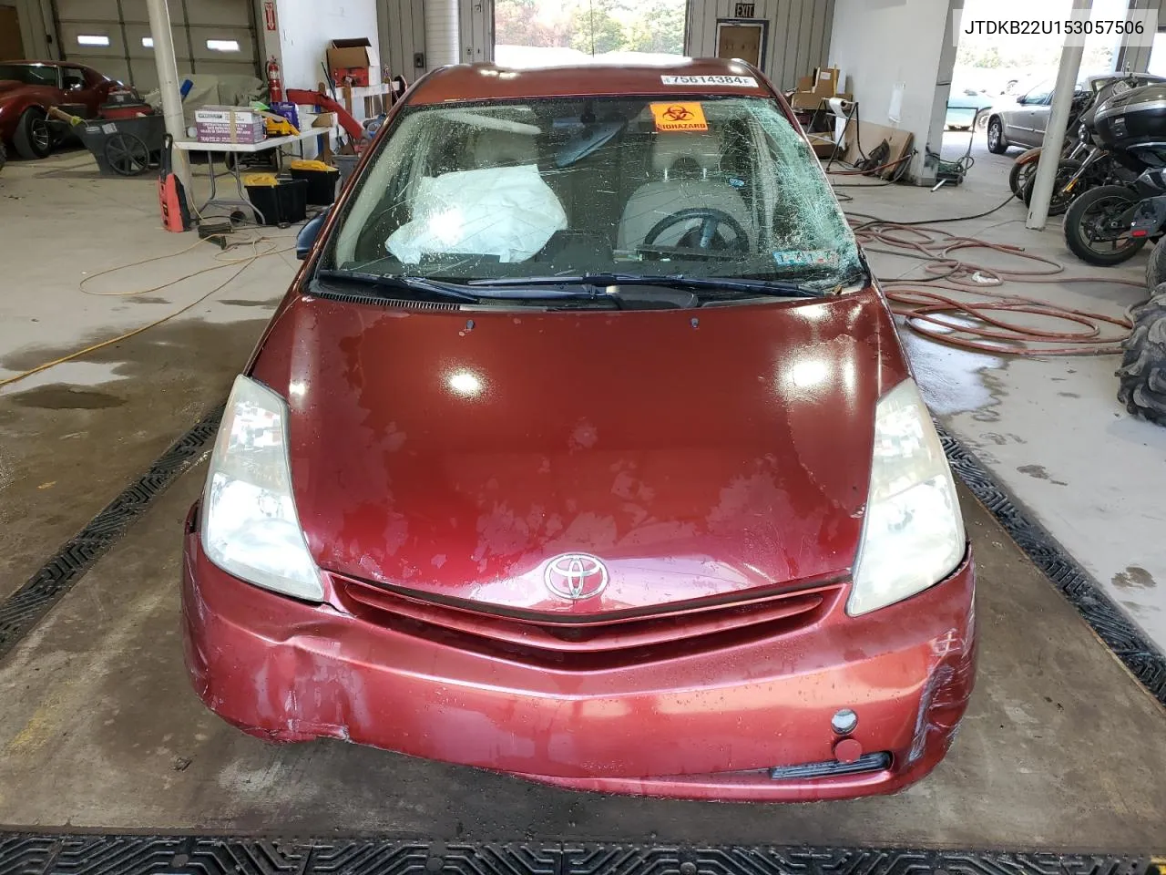 JTDKB22U153057506 2005 Toyota Prius