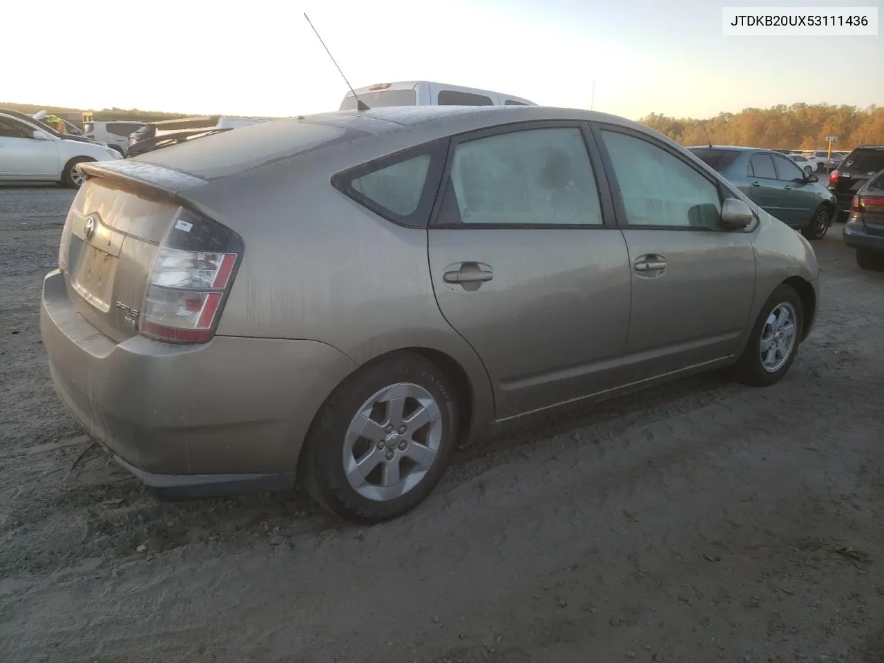 2005 Toyota Prius VIN: JTDKB20UX53111436 Lot: 75626084