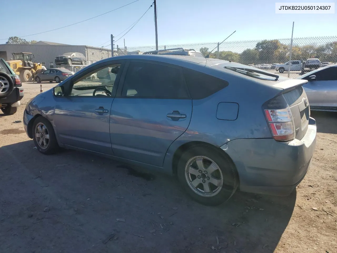 2005 Toyota Prius VIN: JTDKB22U050124307 Lot: 75723884