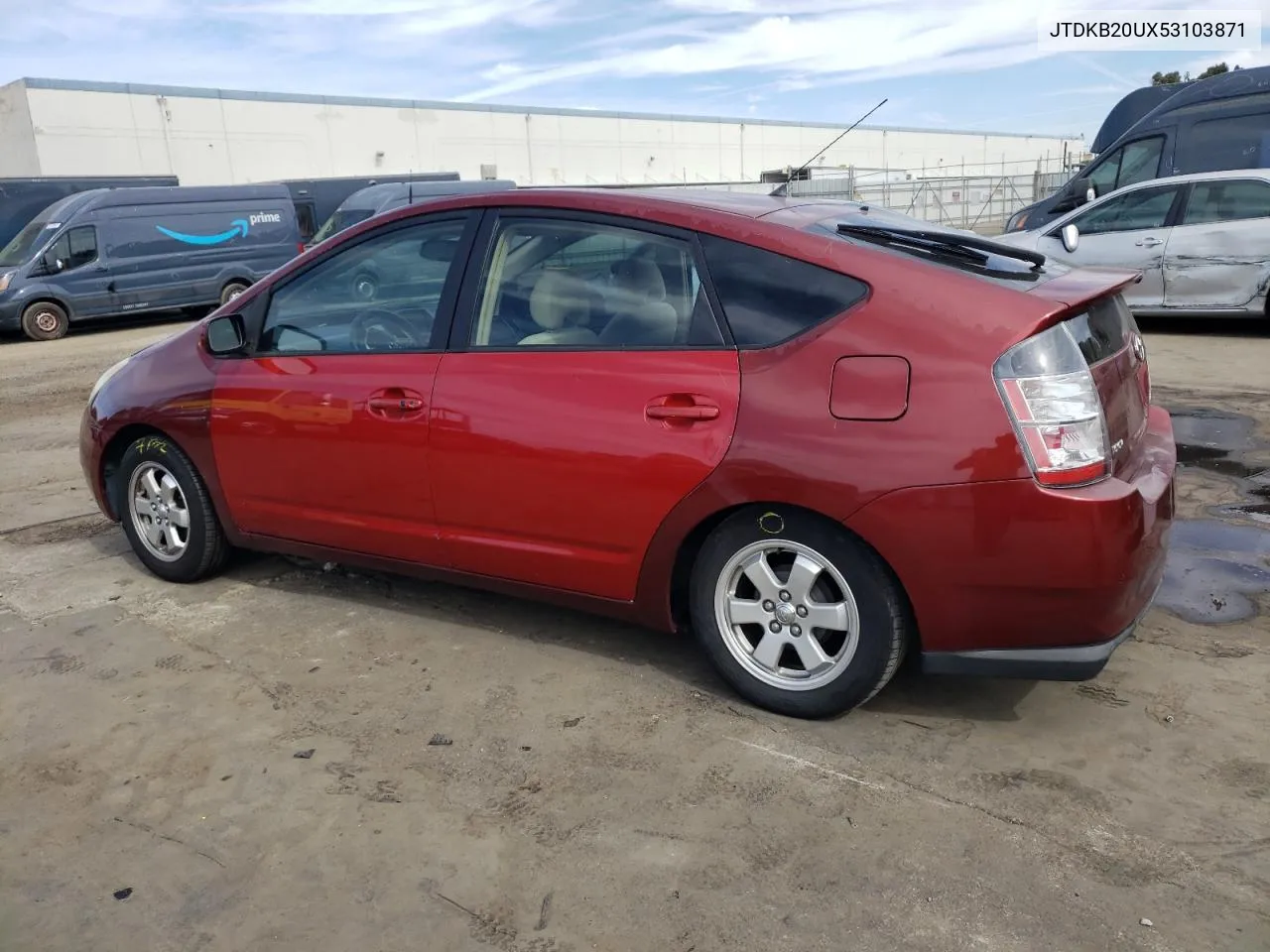 2005 Toyota Prius VIN: JTDKB20UX53103871 Lot: 75737254