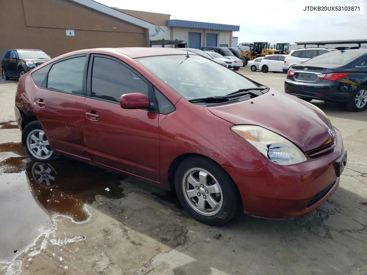 2005 Toyota Prius VIN: JTDKB20UX53103871 Lot: 75737254