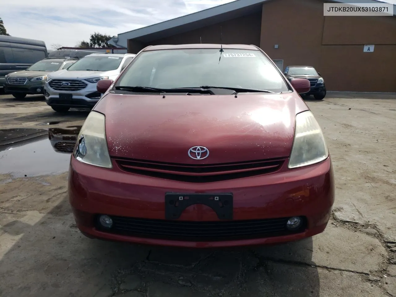 2005 Toyota Prius VIN: JTDKB20UX53103871 Lot: 75737254