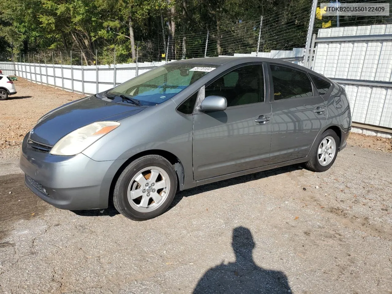 2005 Toyota Prius VIN: JTDKB20U550122409 Lot: 75770104