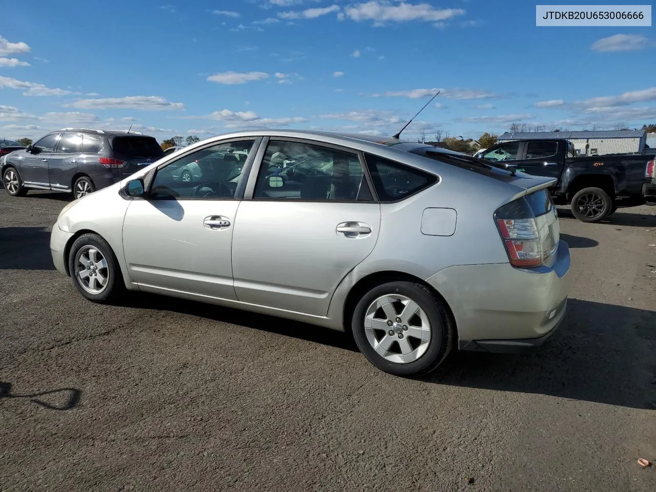 2005 Toyota Prius VIN: JTDKB20U653006666 Lot: 75887284