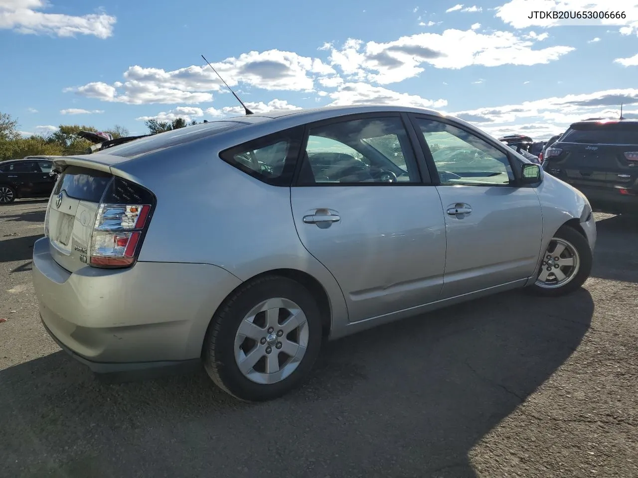 2005 Toyota Prius VIN: JTDKB20U653006666 Lot: 75887284