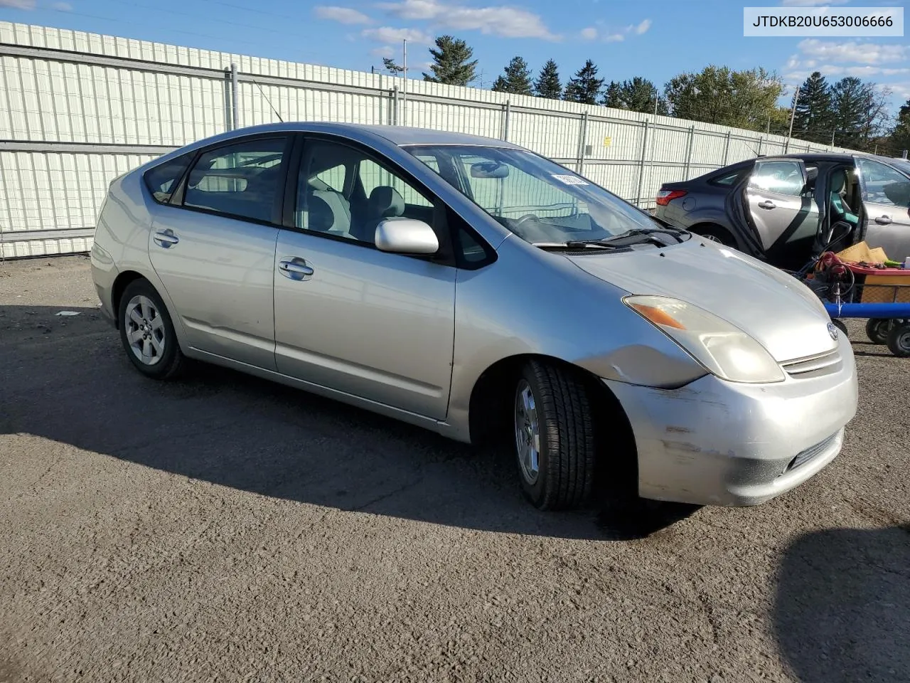 2005 Toyota Prius VIN: JTDKB20U653006666 Lot: 75887284