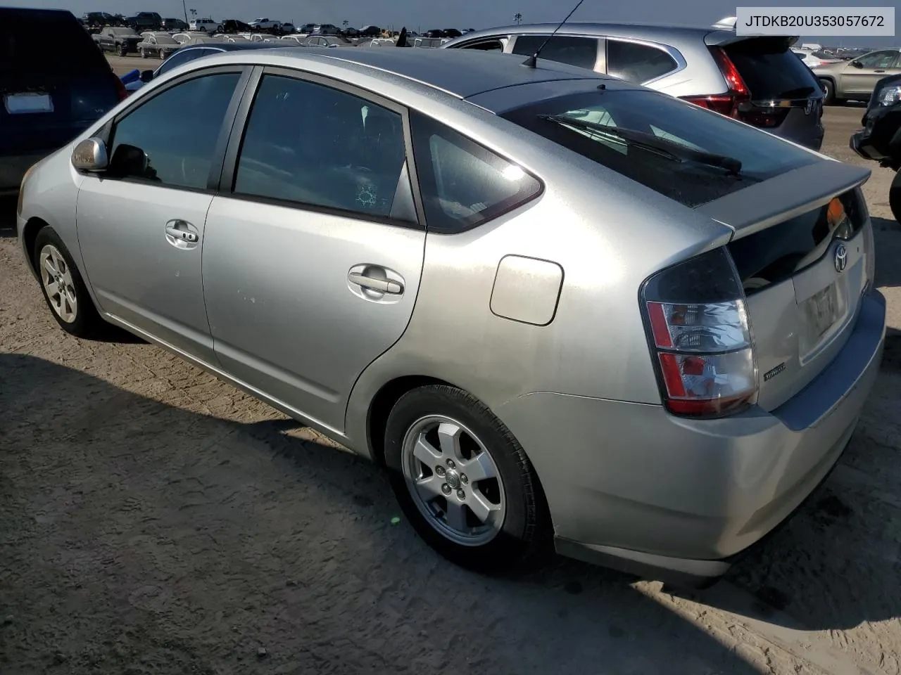 2005 Toyota Prius VIN: JTDKB20U353057672 Lot: 76197114