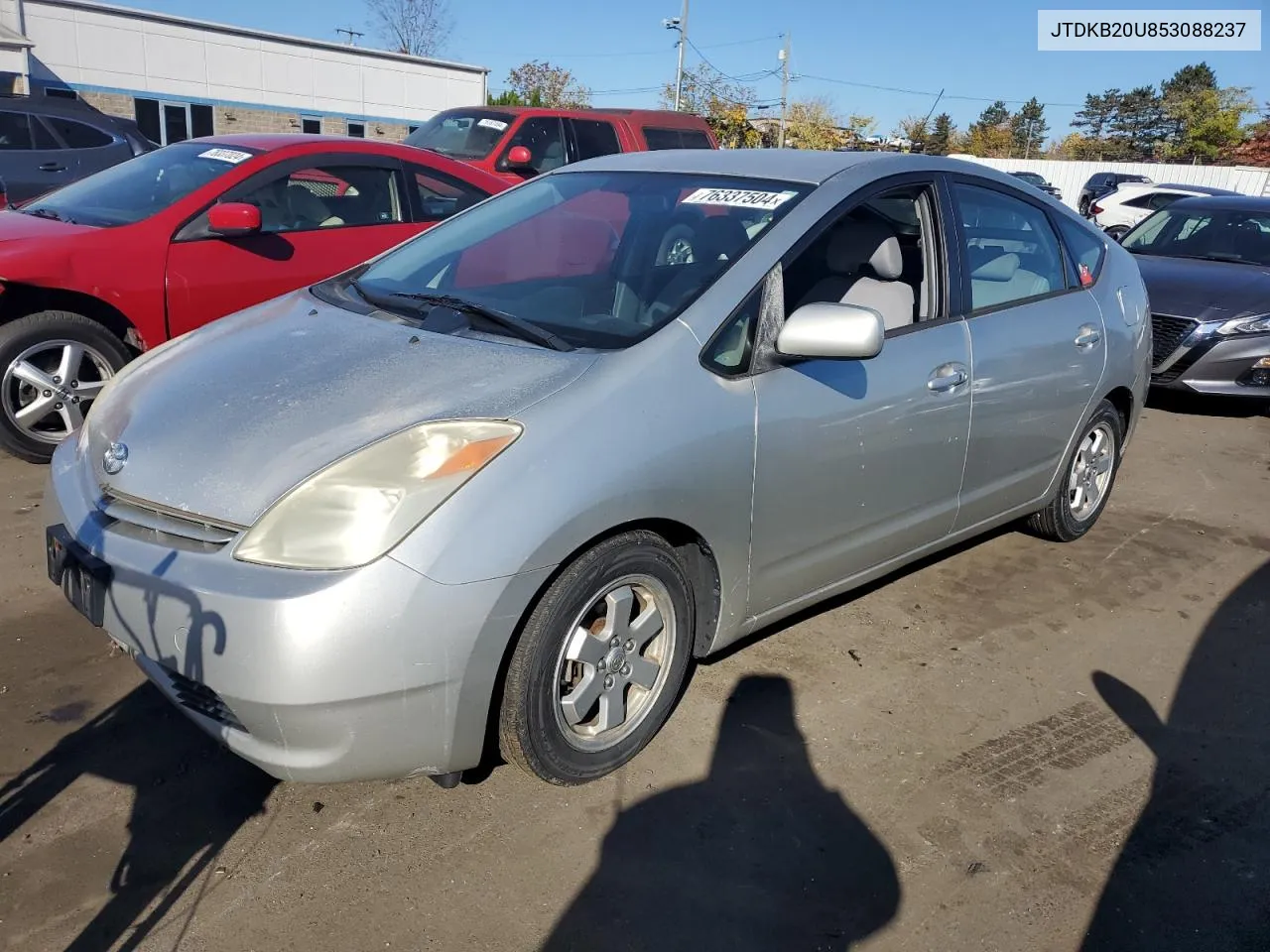 2005 Toyota Prius VIN: JTDKB20U853088237 Lot: 76337504