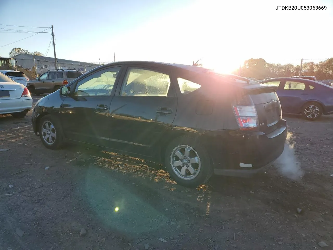 2005 Toyota Prius VIN: JTDKB20U053063669 Lot: 76347154