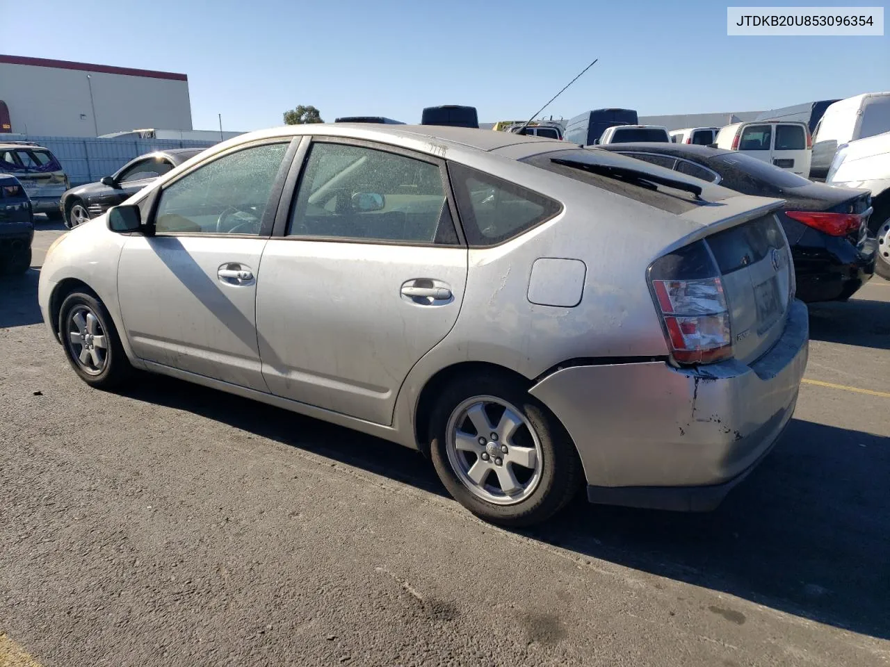 2005 Toyota Prius VIN: JTDKB20U853096354 Lot: 76943604