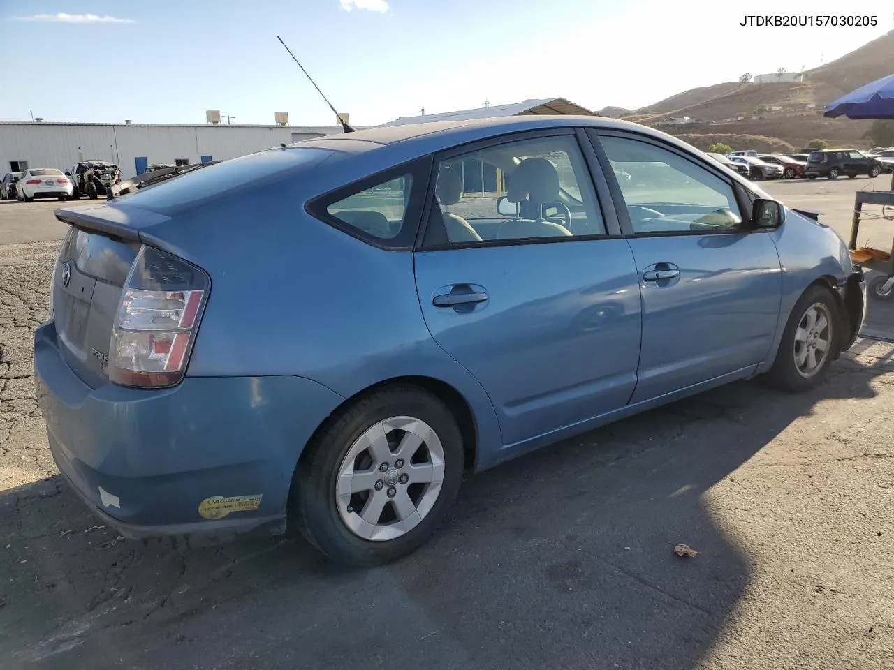 2005 Toyota Prius VIN: JTDKB20U157030205 Lot: 77449944