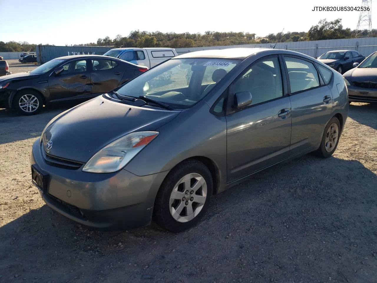 2005 Toyota Prius VIN: JTDKB20U853042536 Lot: 77613454