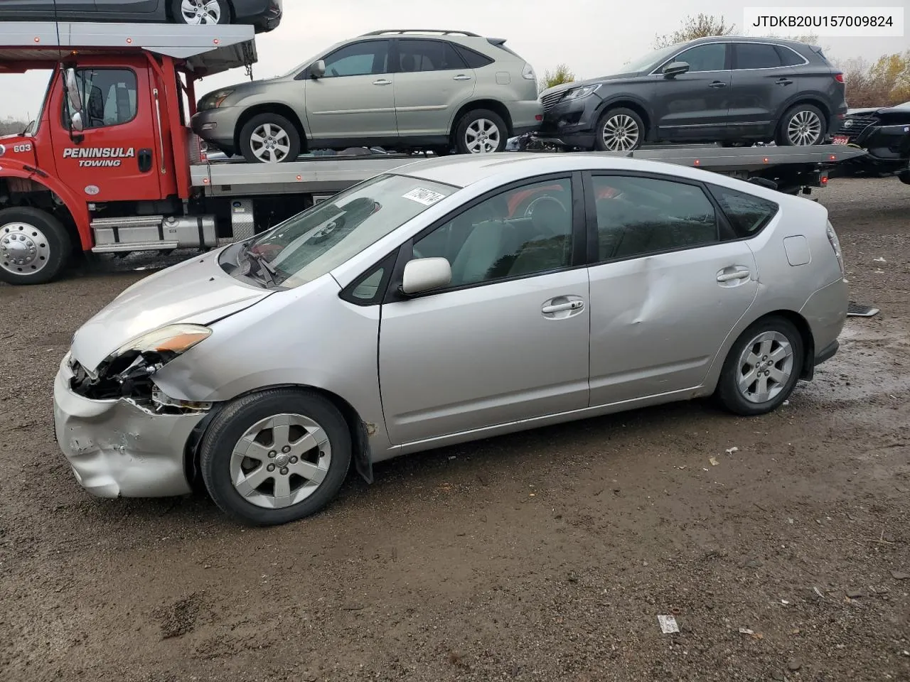 2005 Toyota Prius VIN: JTDKB20U157009824 Lot: 77946714