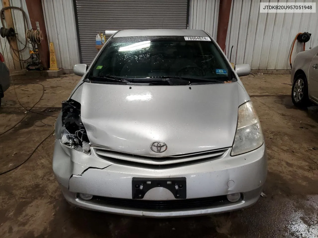 2005 Toyota Prius VIN: JTDKB20U957051948 Lot: 78004074