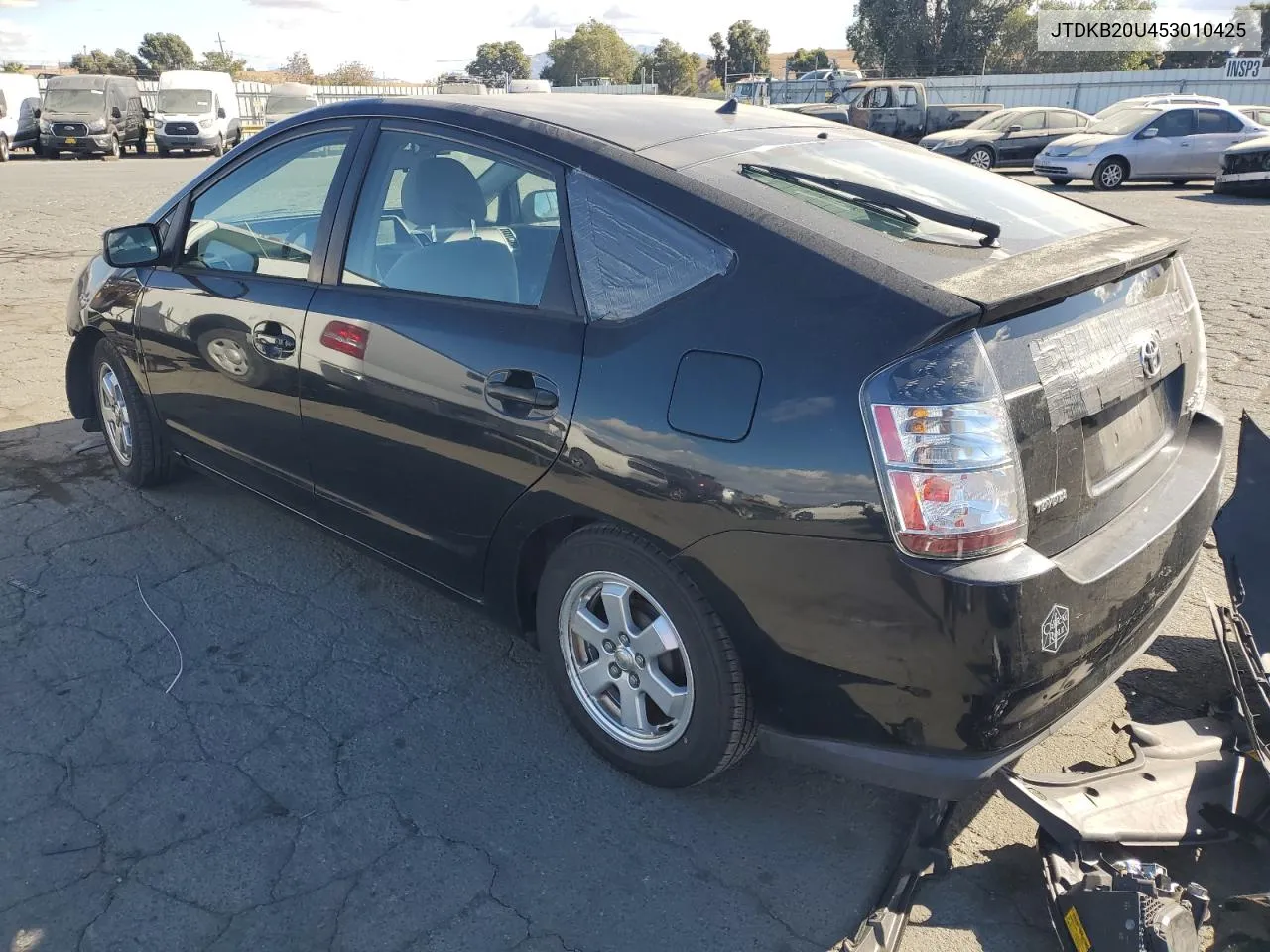 2005 Toyota Prius VIN: JTDKB20U453010425 Lot: 78028664