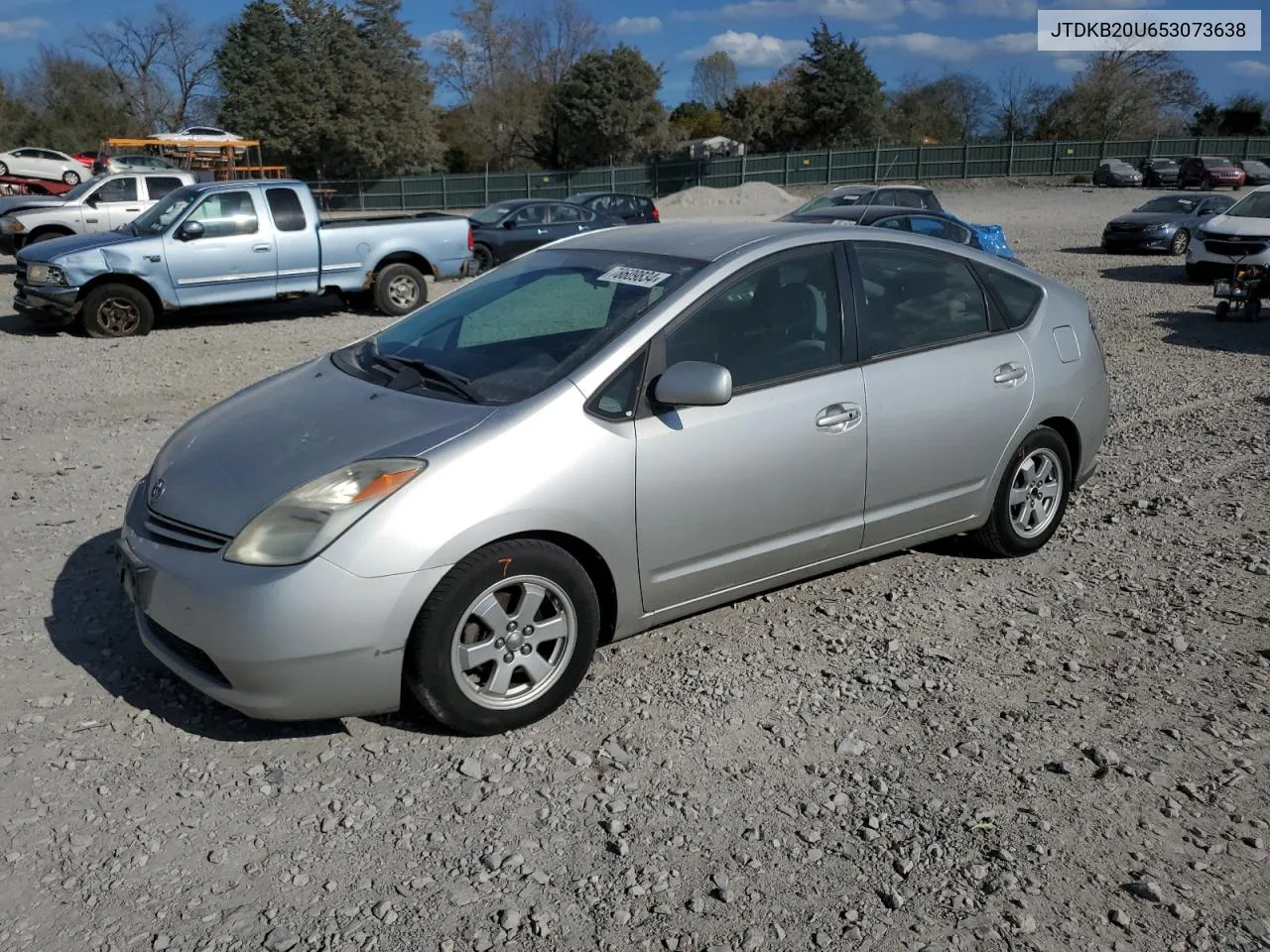 2005 Toyota Prius VIN: JTDKB20U653073638 Lot: 78609834