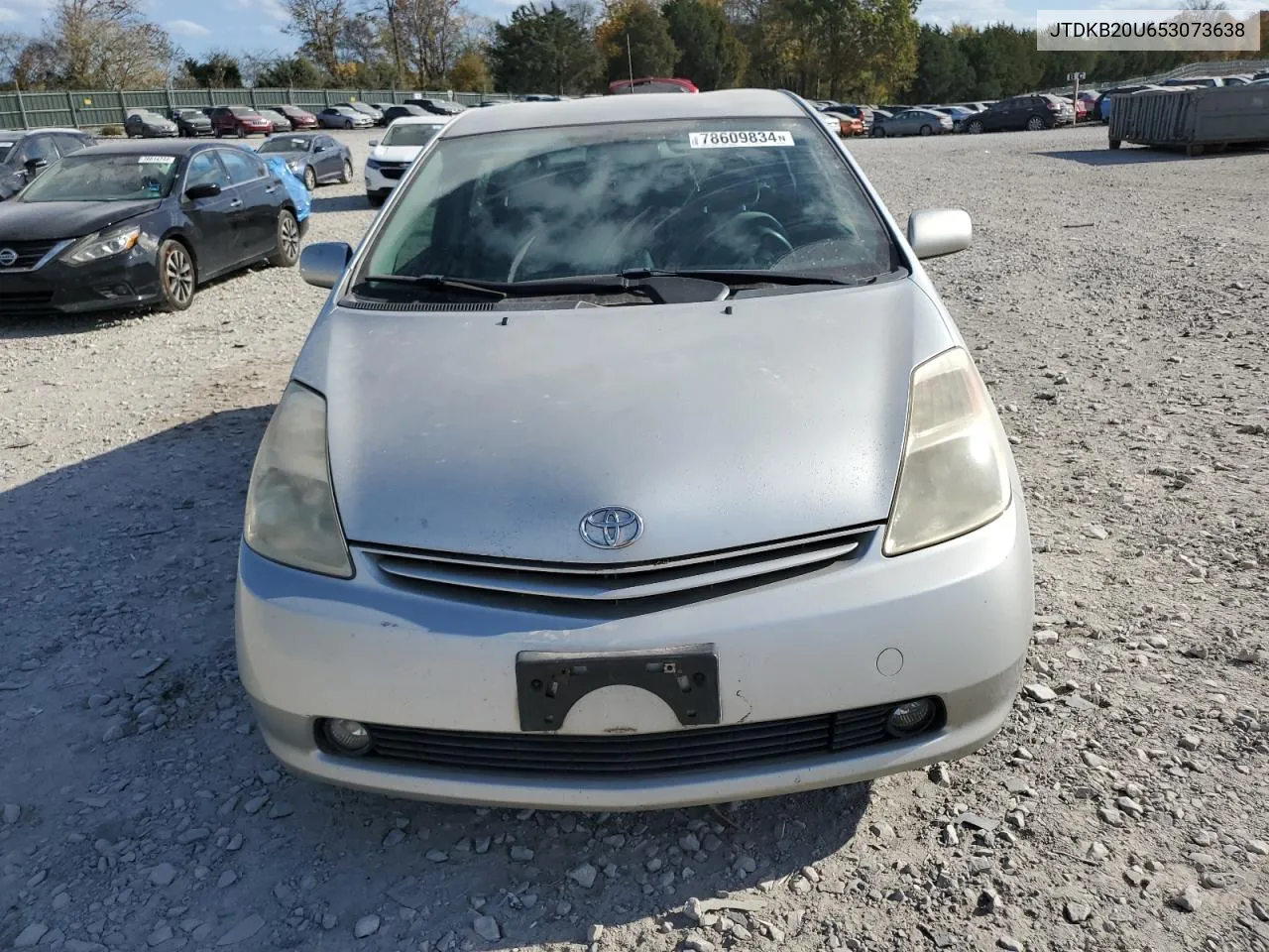 2005 Toyota Prius VIN: JTDKB20U653073638 Lot: 78609834