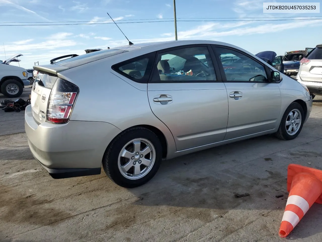 2005 Toyota Prius VIN: JTDKB20U457035253 Lot: 78751274