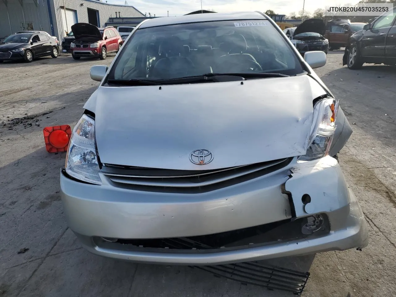 2005 Toyota Prius VIN: JTDKB20U457035253 Lot: 78751274