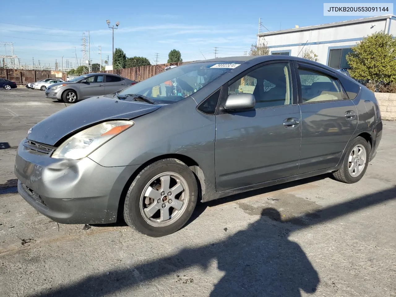 2005 Toyota Prius VIN: JTDKB20U553091144 Lot: 79002324