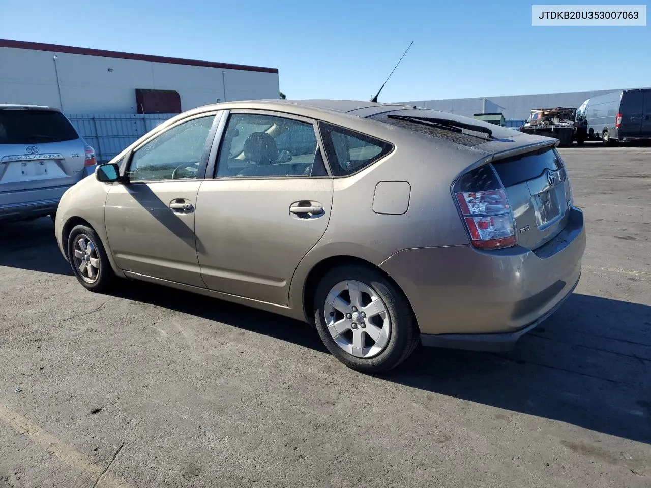 2005 Toyota Prius VIN: JTDKB20U353007063 Lot: 79203004