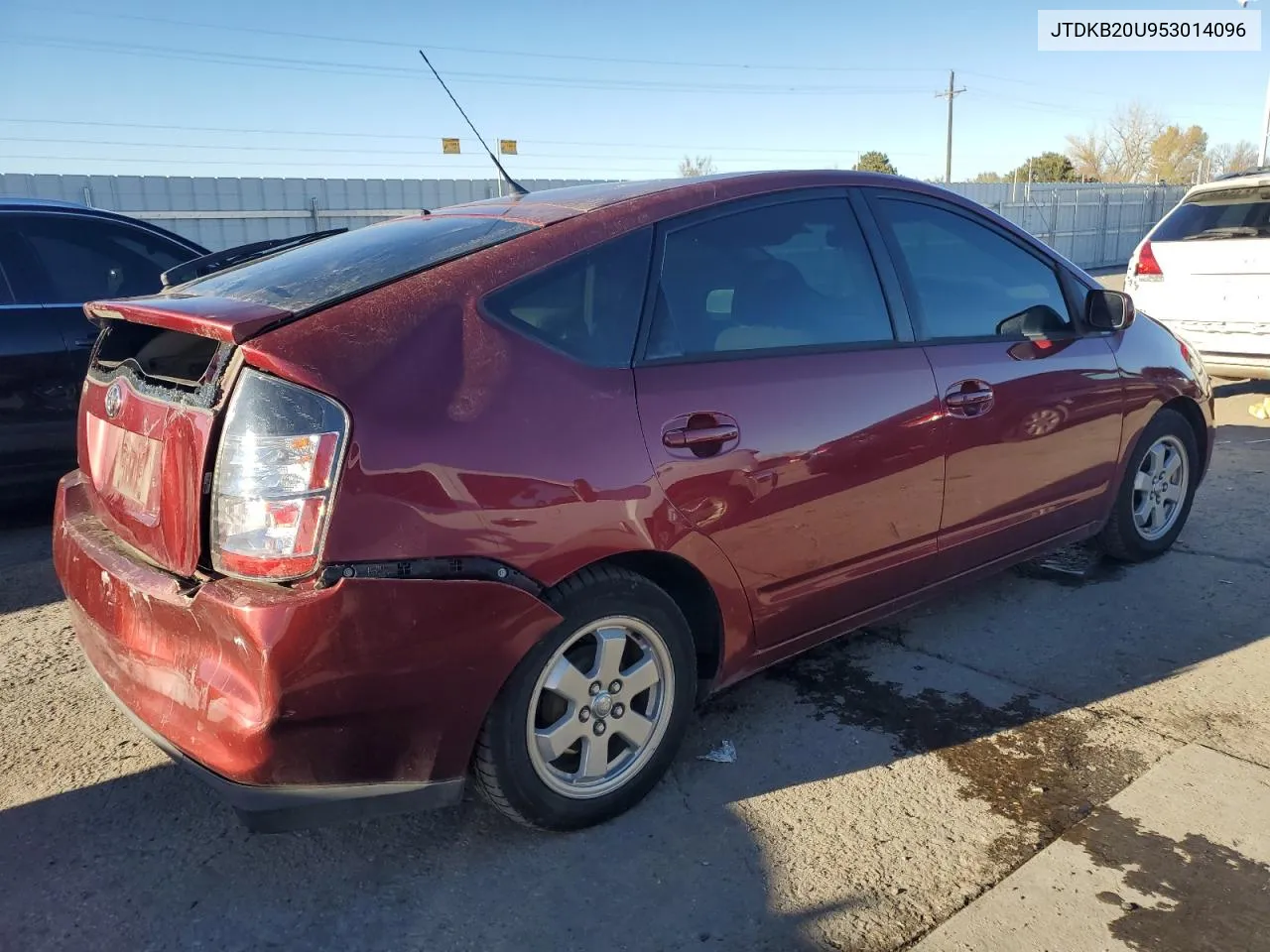 2005 Toyota Prius VIN: JTDKB20U953014096 Lot: 79765924