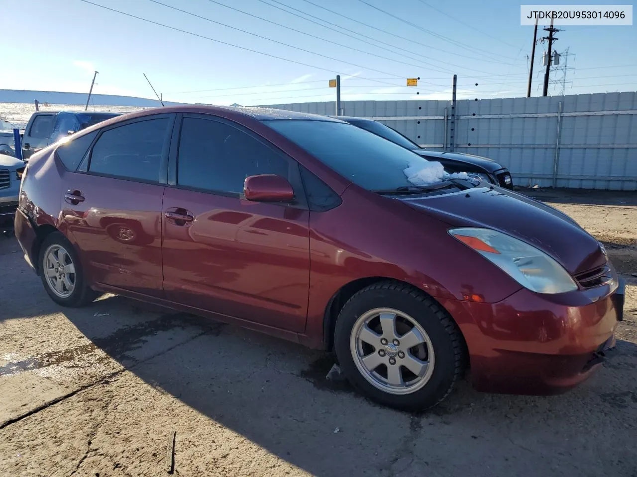 2005 Toyota Prius VIN: JTDKB20U953014096 Lot: 79765924