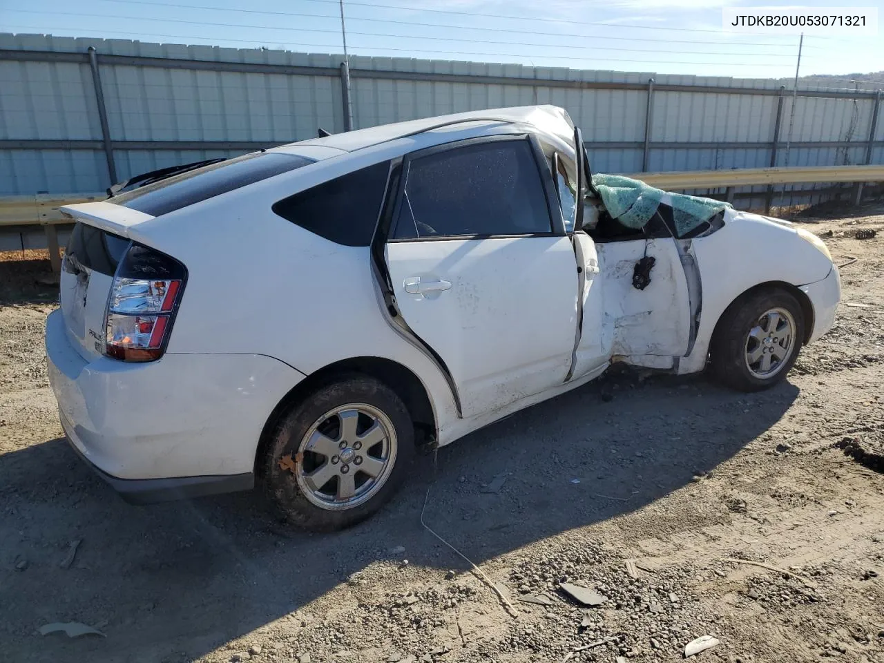 2005 Toyota Prius VIN: JTDKB20U053071321 Lot: 79782404