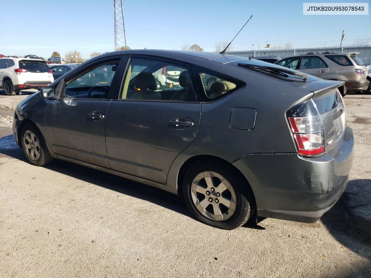 2005 Toyota Prius VIN: JTDKB20U953078543 Lot: 79962844