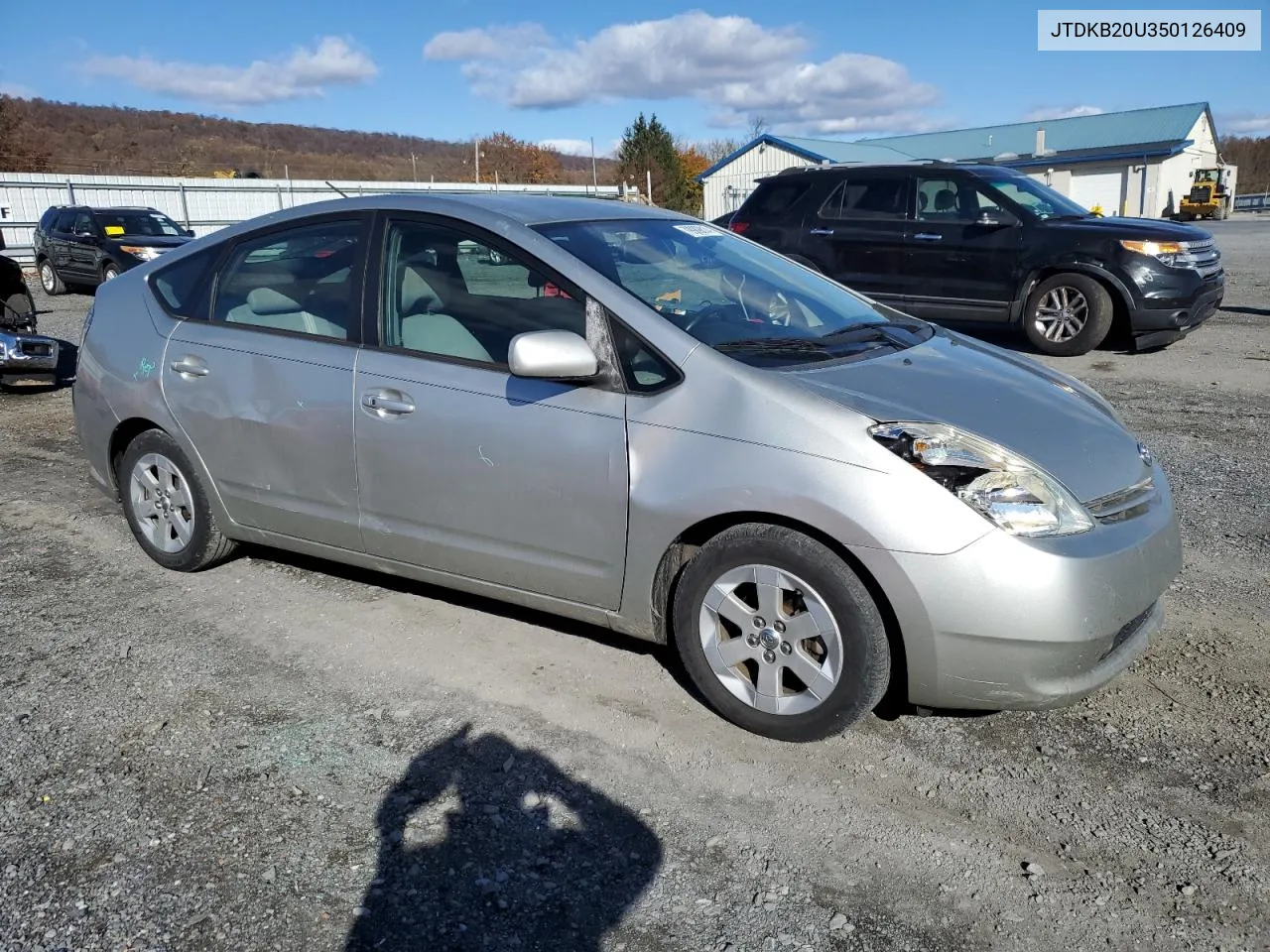 2005 Toyota Prius VIN: JTDKB20U350126409 Lot: 79989814