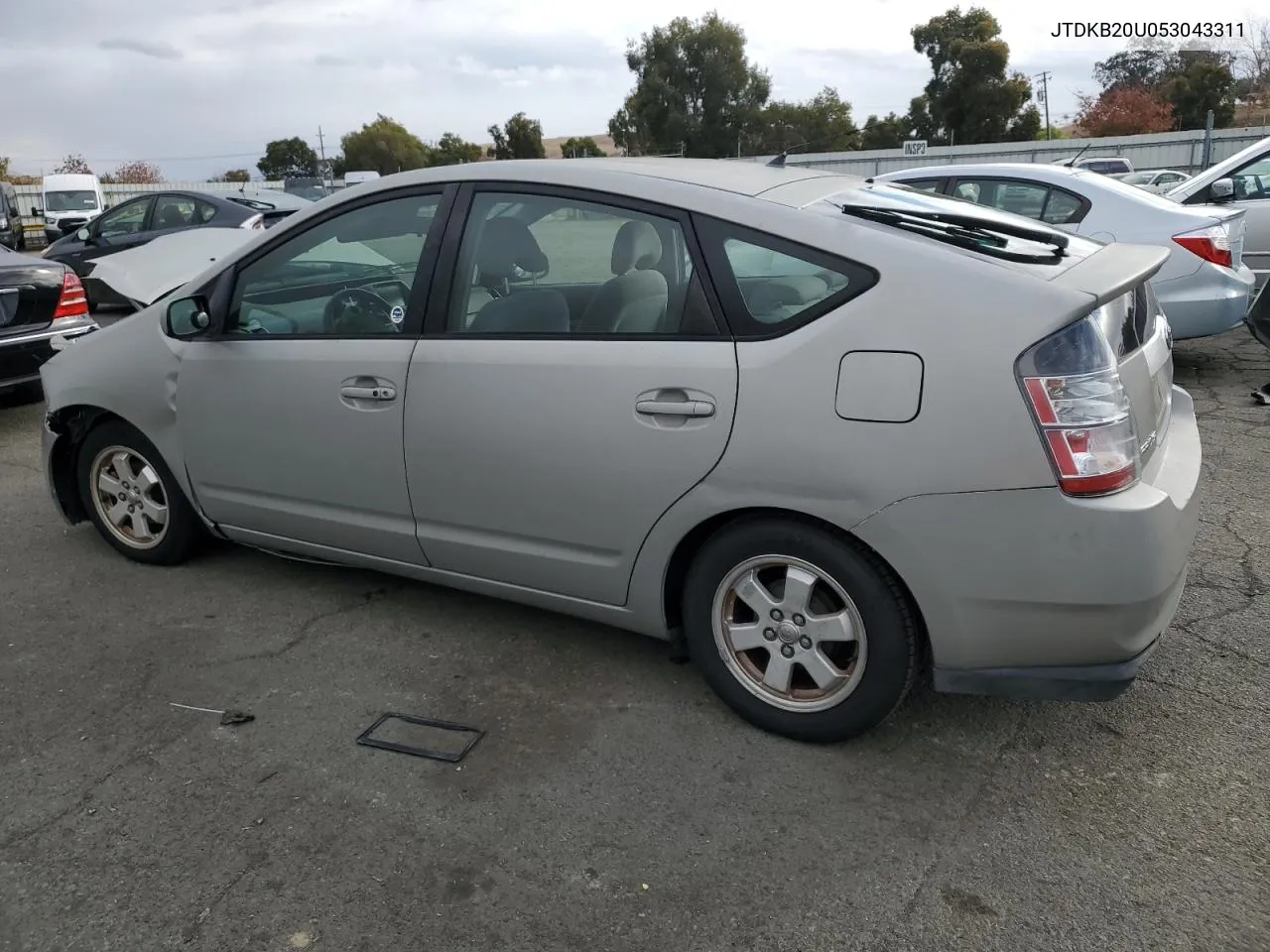 2005 Toyota Prius VIN: JTDKB20U053043311 Lot: 80227744