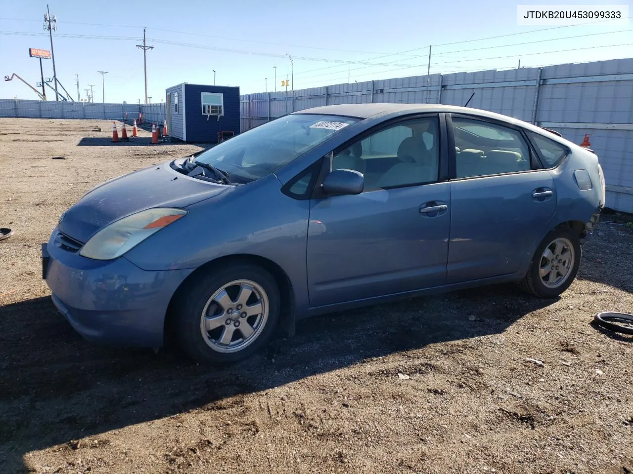 2005 Toyota Prius VIN: JTDKB20U453099333 Lot: 80272174