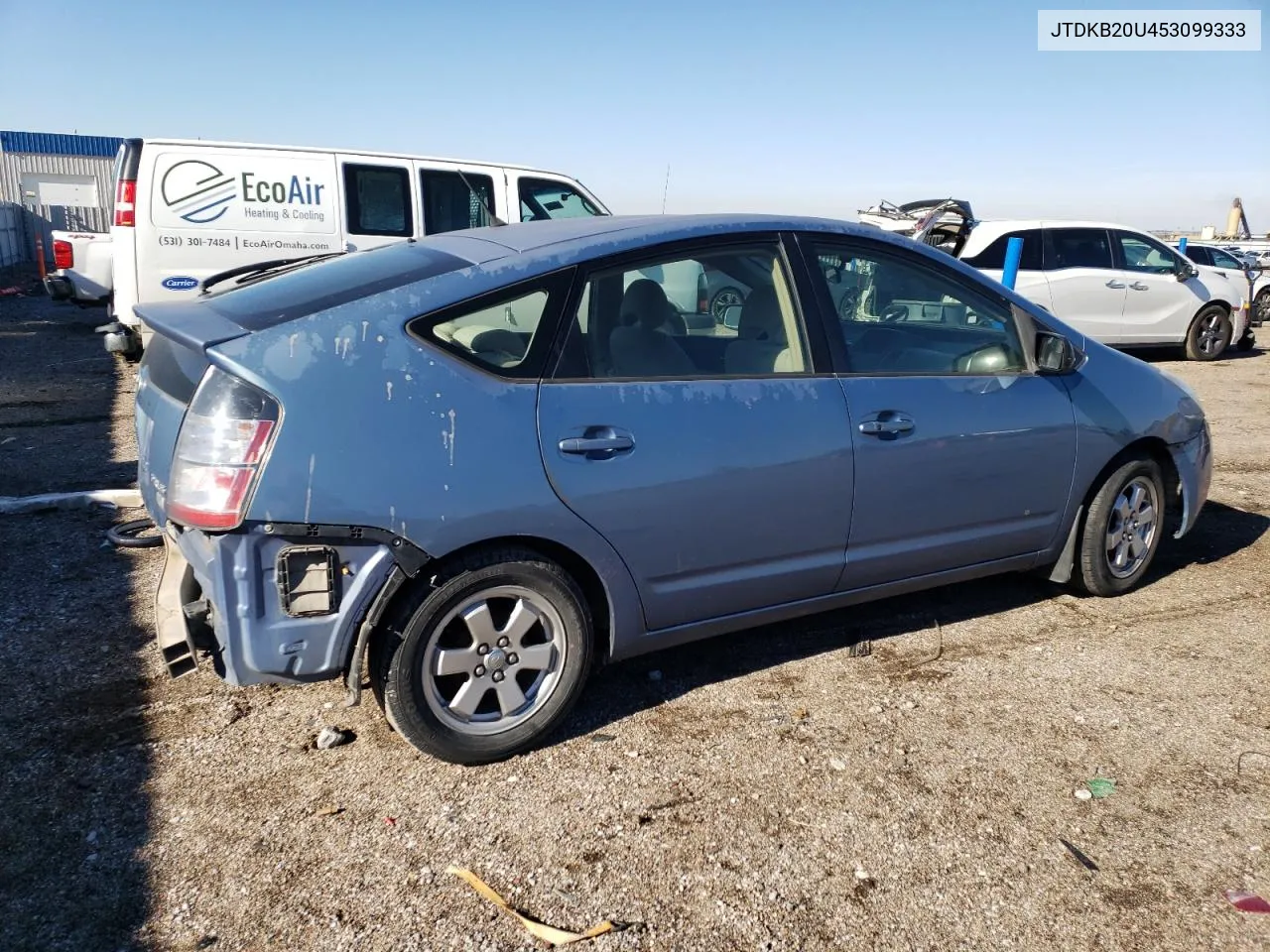 2005 Toyota Prius VIN: JTDKB20U453099333 Lot: 80272174