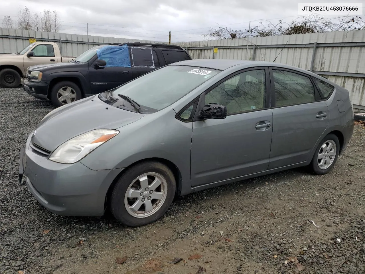 2005 Toyota Prius VIN: JTDKB20U453076666 Lot: 80438264