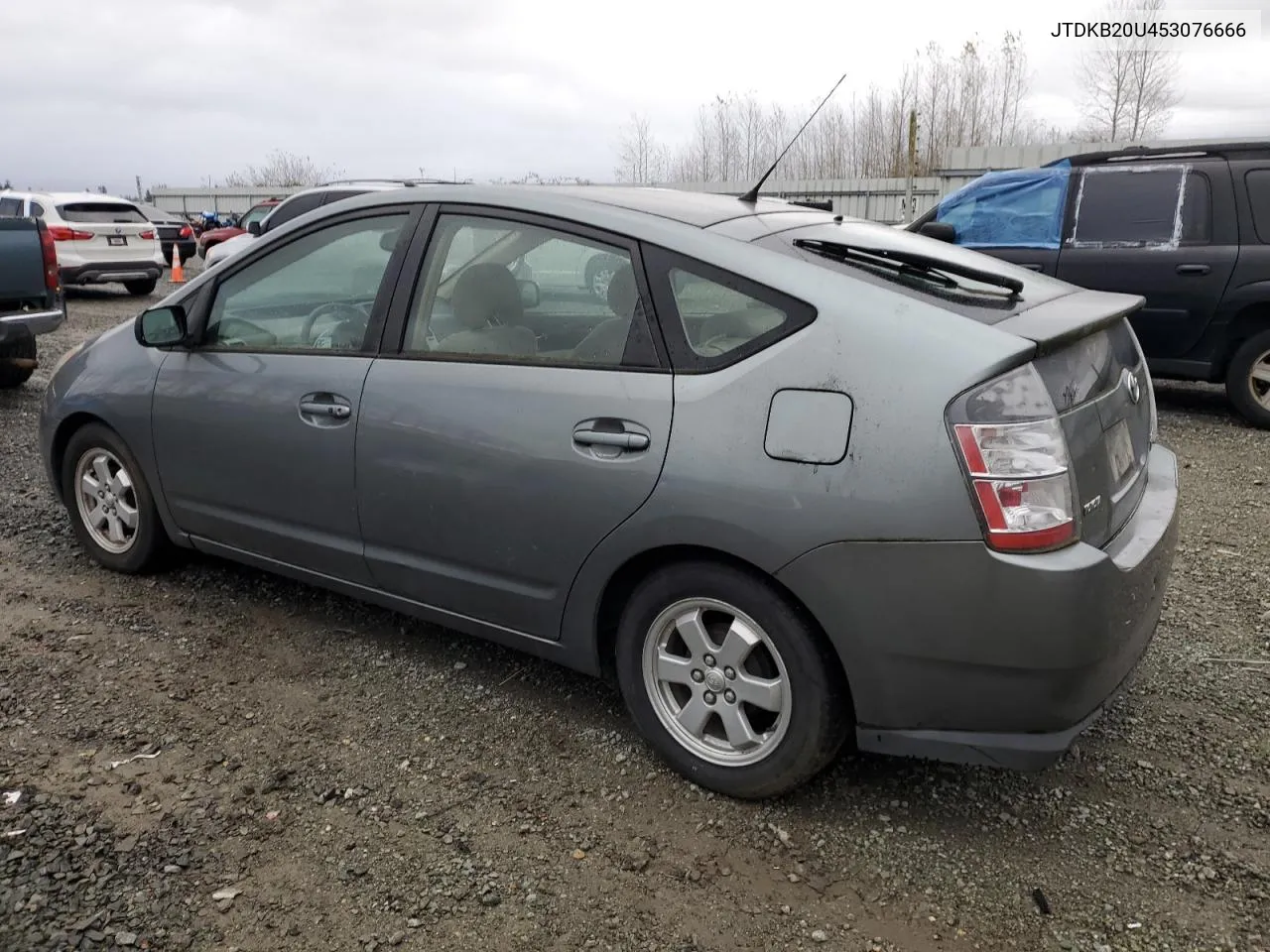 2005 Toyota Prius VIN: JTDKB20U453076666 Lot: 80438264