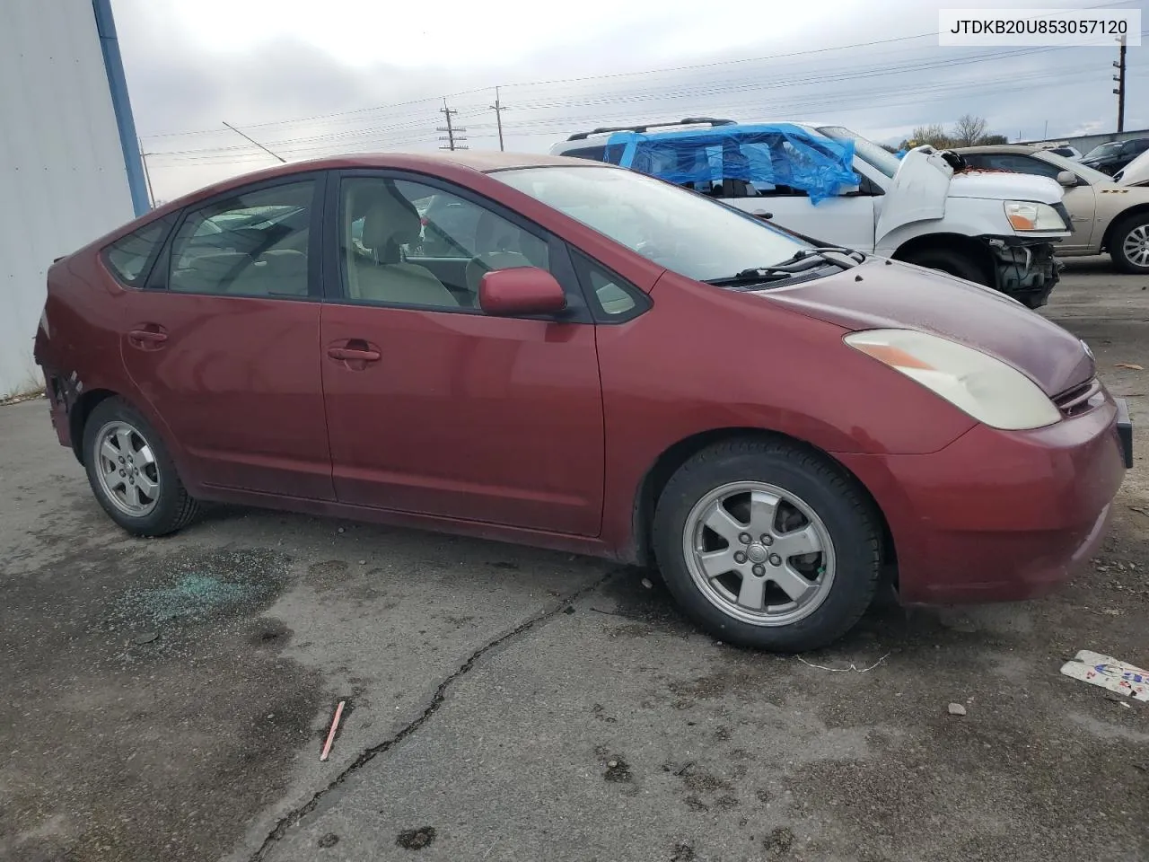 2005 Toyota Prius VIN: JTDKB20U853057120 Lot: 80496654