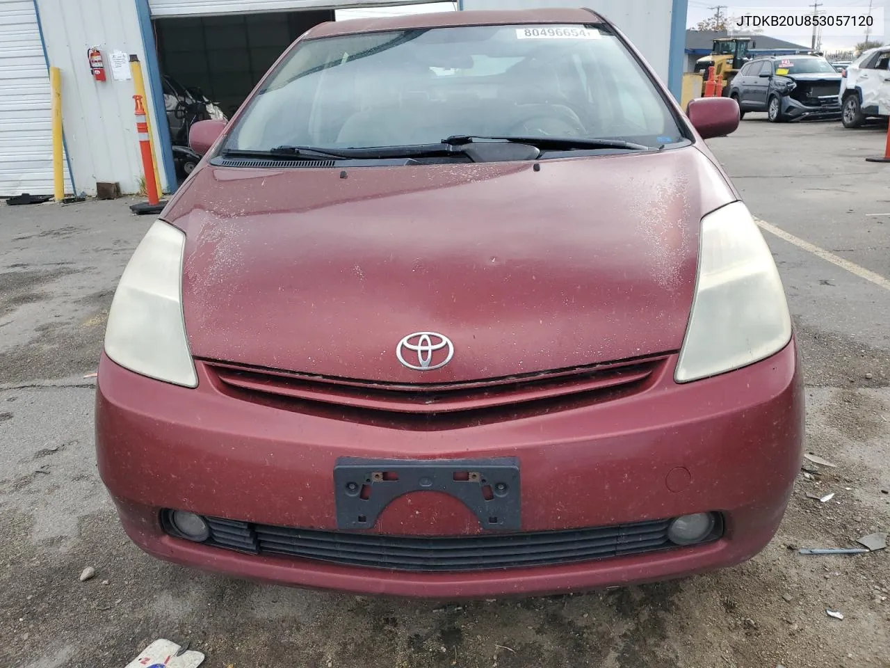 2005 Toyota Prius VIN: JTDKB20U853057120 Lot: 80496654