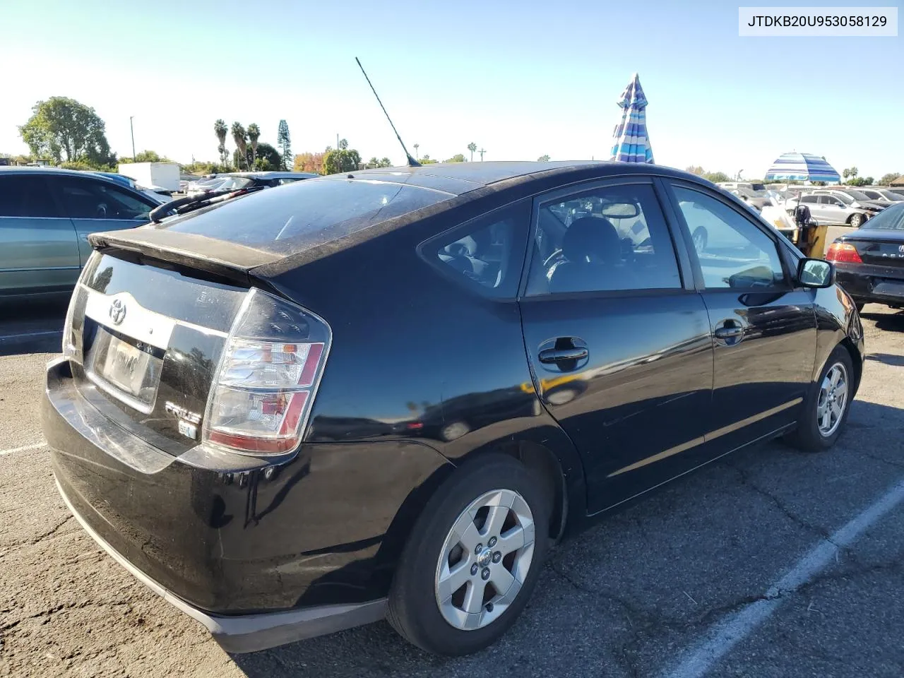 2005 Toyota Prius VIN: JTDKB20U953058129 Lot: 80790464