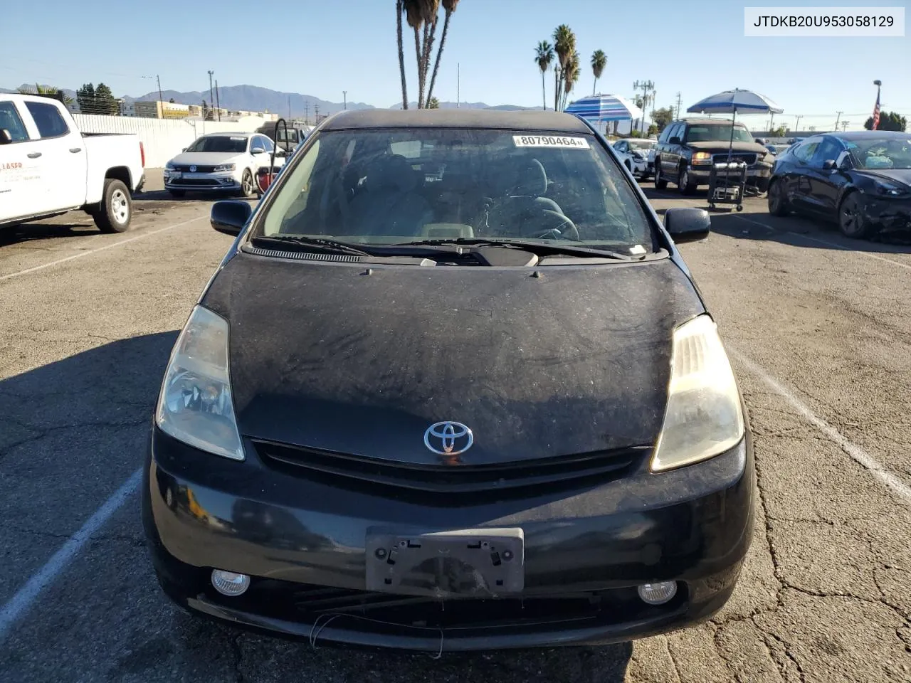 2005 Toyota Prius VIN: JTDKB20U953058129 Lot: 80790464