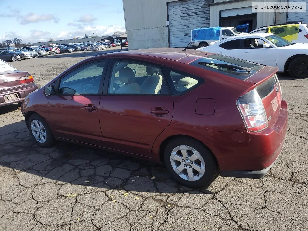 2005 Toyota Prius VIN: JTDKB20U457047273 Lot: 81149134