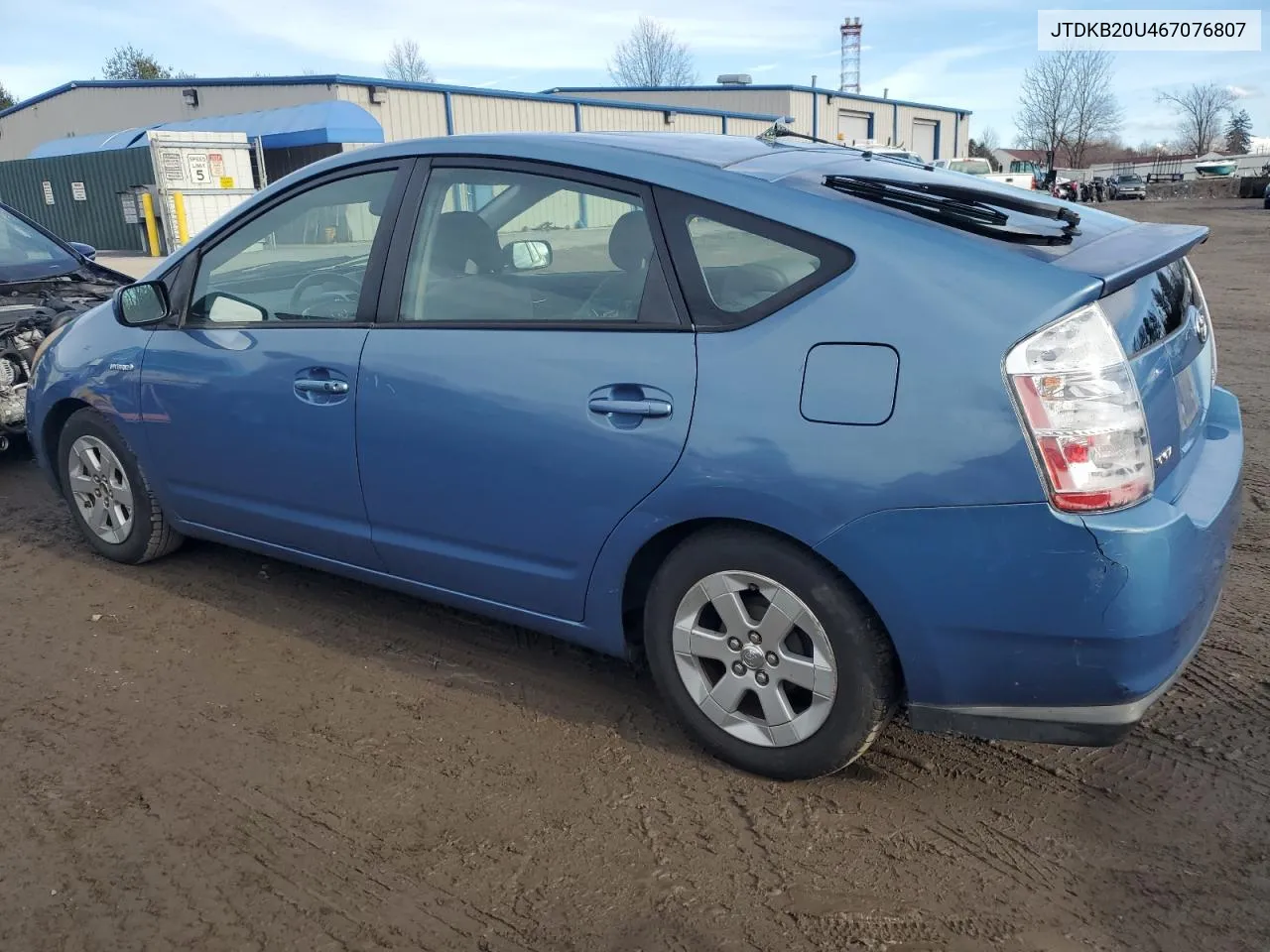 2006 Toyota Prius VIN: JTDKB20U467076807 Lot: 39869704