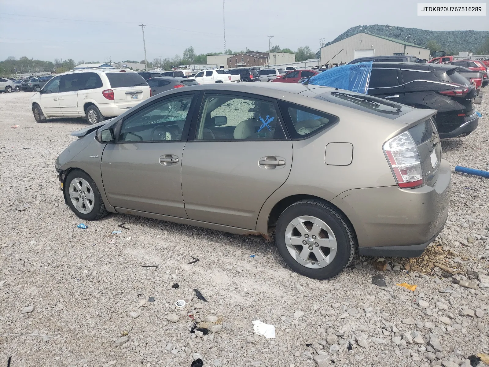 2006 Toyota Prius VIN: JTDKB20U767516289 Lot: 50821024