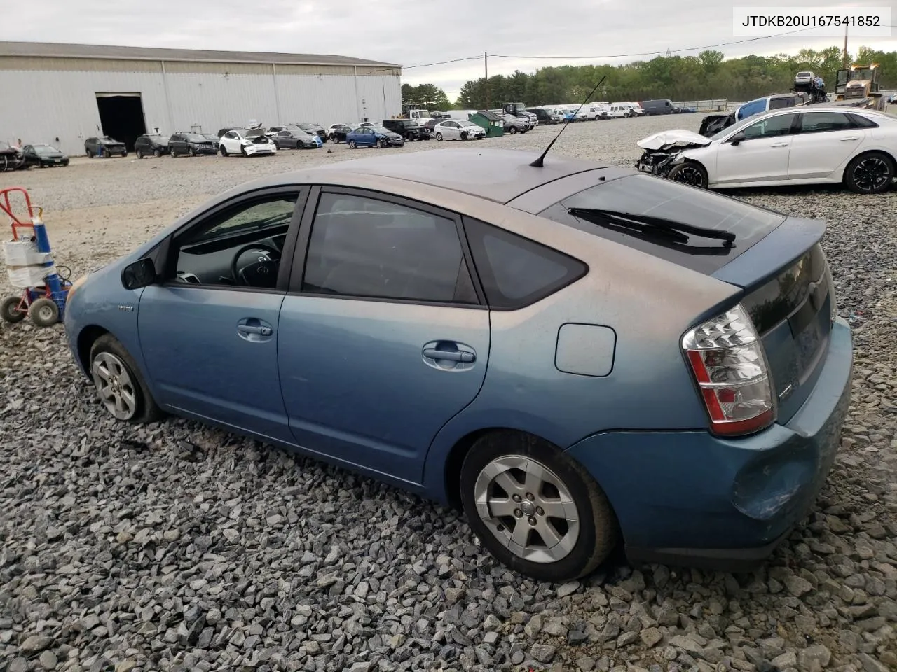 2006 Toyota Prius VIN: JTDKB20U167541852 Lot: 53674664