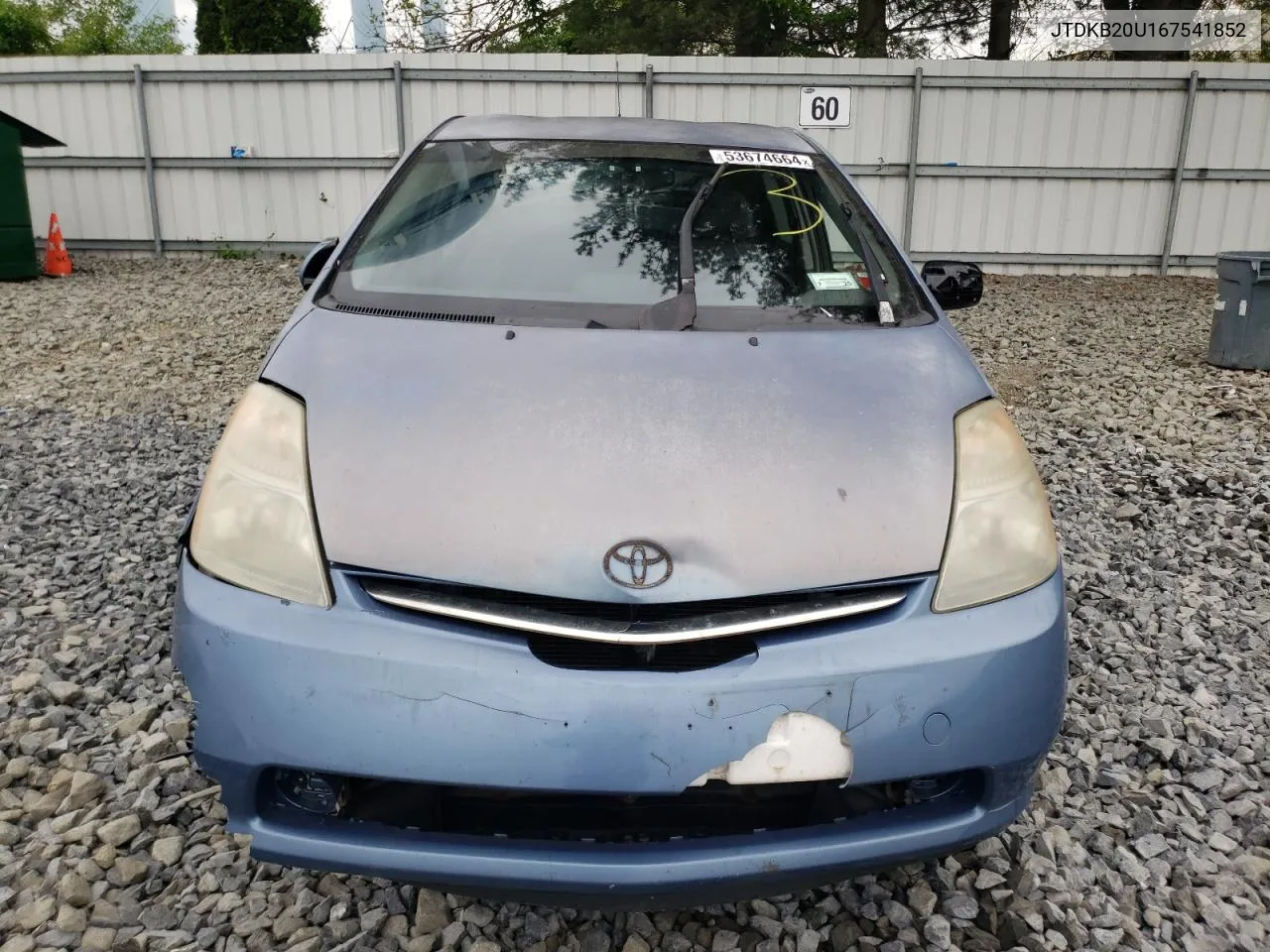 JTDKB20U167541852 2006 Toyota Prius