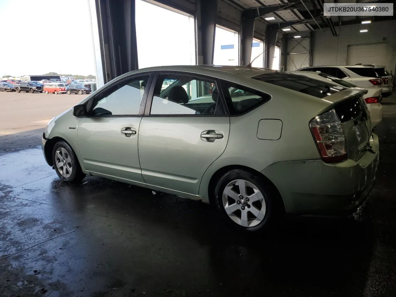 2006 Toyota Prius VIN: JTDKB20U367540380 Lot: 59159024