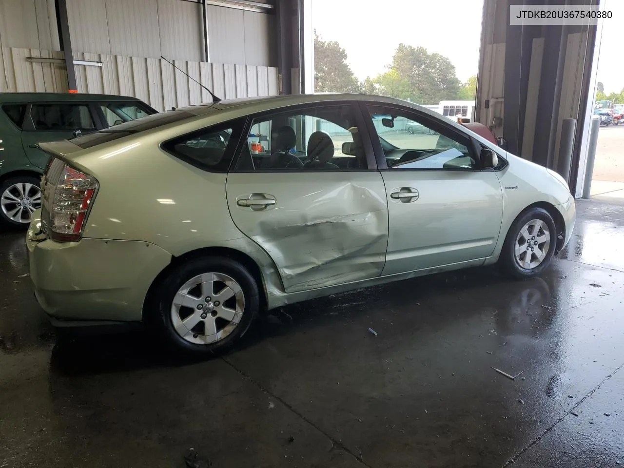 2006 Toyota Prius VIN: JTDKB20U367540380 Lot: 59159024