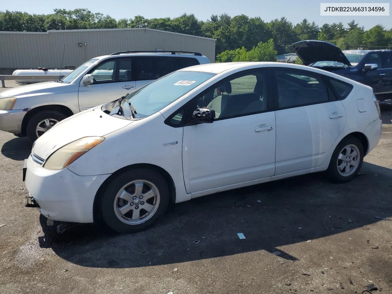 JTDKB22U663134596 2006 Toyota Prius