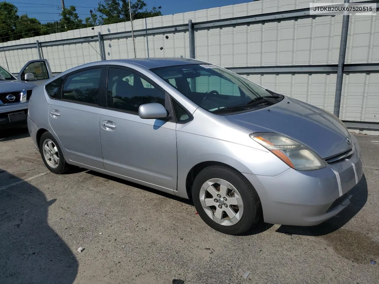 JTDKB20UX67520515 2006 Toyota Prius