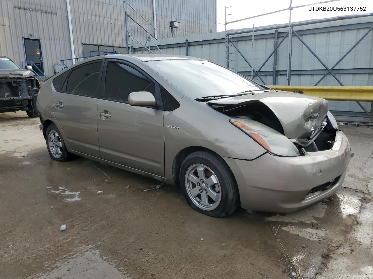 2006 Toyota Prius VIN: JTDKB20U563137752 Lot: 62081154