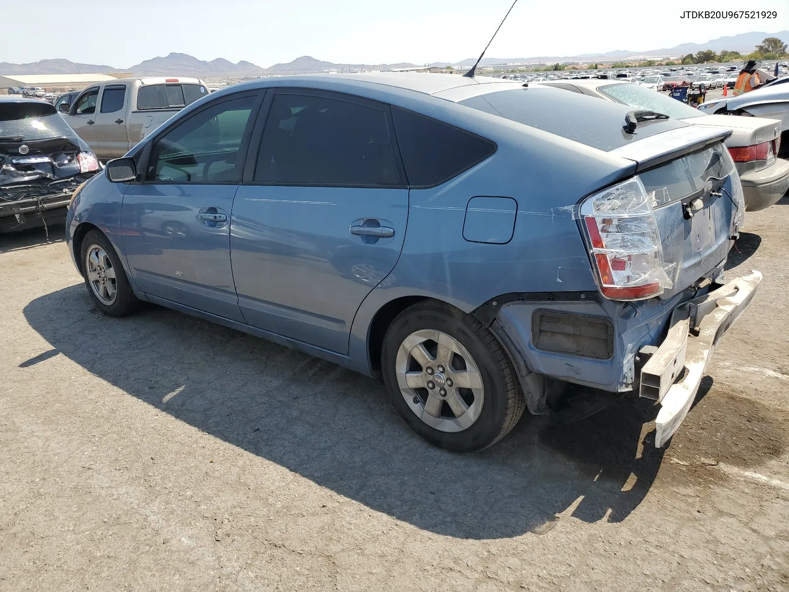 2006 Toyota Prius VIN: JTDKB20U967521929 Lot: 64716944